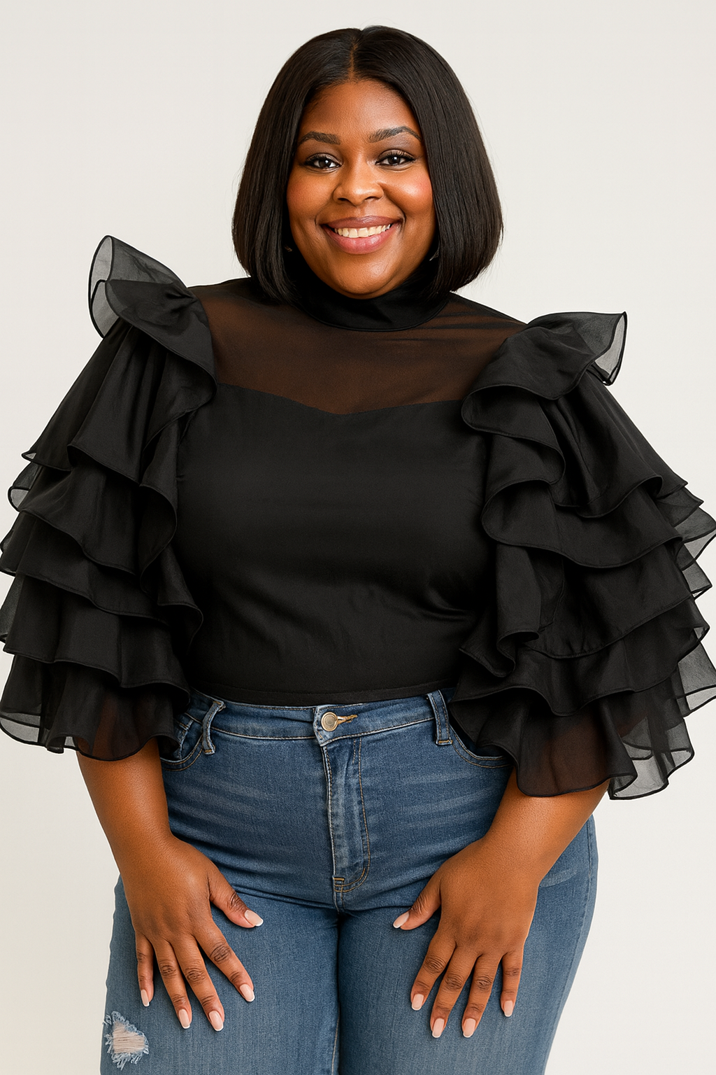 Ruffle My Feather Blouse