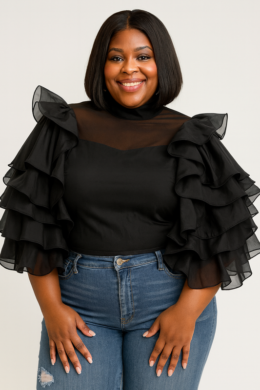 Ruffle My Feather Blouse