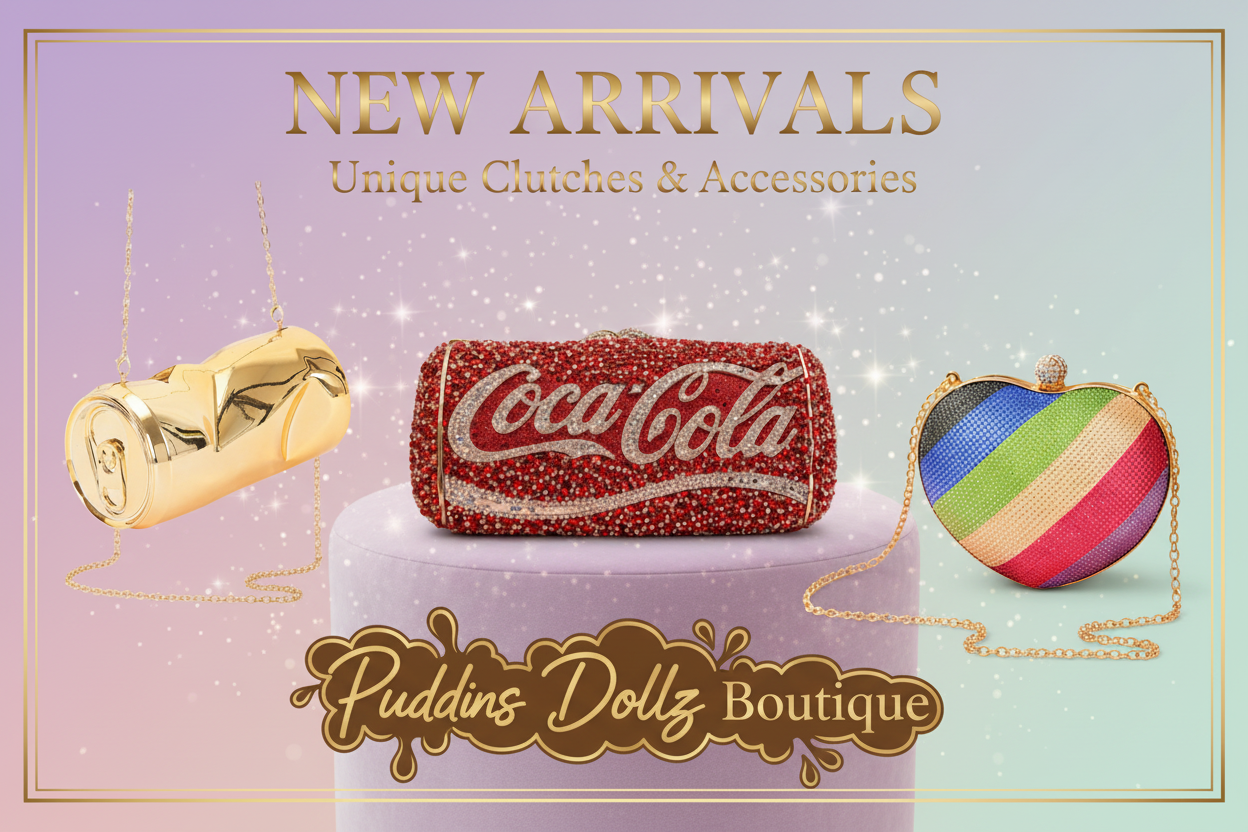 New Arrivals Banner - Puddins Dollz Boutique